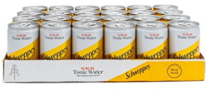 Schweppes Tonic Water 150ml Mini Can - 24 Pack