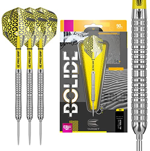 Target Darts Bolide - Juego de Dardos (90% tungsteno, Punta Suiza, Punta de Acero)