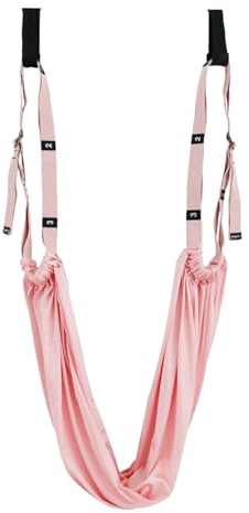 Fascia elastica per yoga aerea per gambe in vita e schiena, per allenamento, yoga, altalena, per fitness, ginnastica e danza