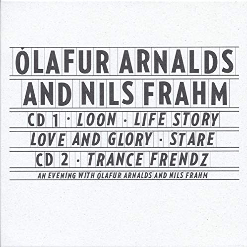 Olafur Arnalde 'An evening with Olafur Arnalds And Nils Frahm'