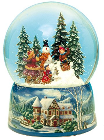 Spieluhrenwelt MMM GmbH, 858234 Spieluhr Schneekugel Schneemann Bauen