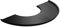 höfats - BOWL 70 Plancha - emaillierte Grillplatte aus Gusseisen - Für Grillgut jeder Größe geeignet - Halbring, Feuerplatte, Grillring, Feuerring als Zubehör für alle BOWL 70 Feuerschalen