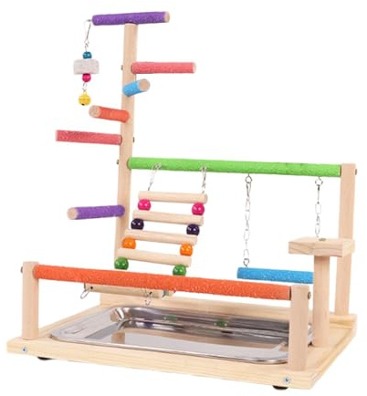 MFMEXUL Parco Giochi per Pappagalli con, Parco Giochi per Are, Parrocchetti E