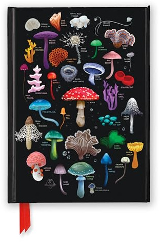 Anna Stead: Mushrooms & Fungi (Foiled Journal) (Flame Tree Notebooks)