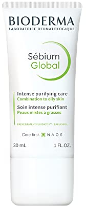 Bioderma - Sébium - Mattifying Face Lotion - Hydrates - Daily Face Care - Moisturizer for Oily Skin