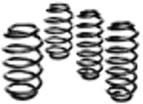 Eibach E10-27-004-01-22 Pro-Kit Performance Spring (Set of 4 Spring) Black, Front: 0.8 in // Rear: 1.3 in