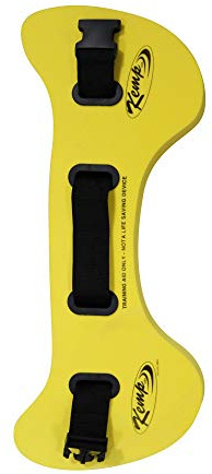 Kemp USA Pool Noodle – 3.5 ft Foam Swimming Pool Float with Ribbed Non-Slip Texture, UV and Chemical Resistant Water Noodle for Kids and Adults, Flexible Foam Design, Yellow