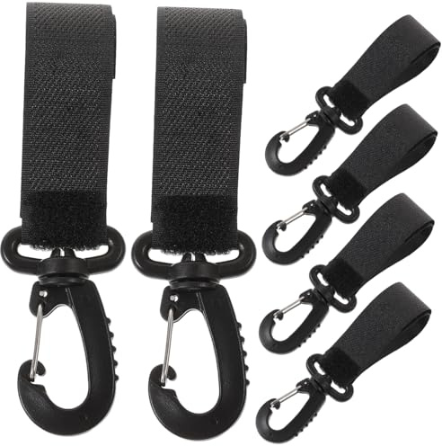 Toddmomy 6pezzi Rotabili Per Clip Per Borse e Pannolini Design e Facile Installazione Accessori Per Passeggini Carrozzine e