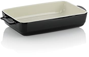 kela Auflaufform MALIN (BHT 37x7x22 cm) BHT 37x7x22 cm schwarz