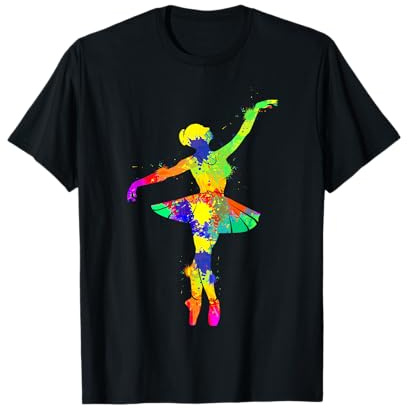 Ballerina Balletto Donna Bambina Maglietta