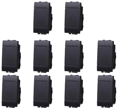 gloca Set 10 Interruttori 16A 250V Compatibili Con Serie Living