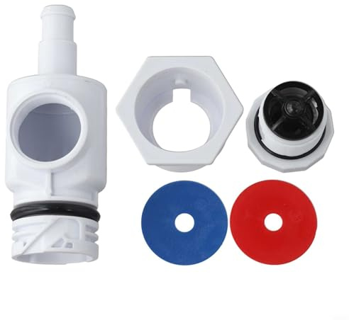 Para Polaris Pool Cleaner Válvula de desconexión rápida y alivio de presión, para modelos serie 180, 280, 380, 480 y 3900, construcción ABS para un mantenimiento eficiente de la piscina