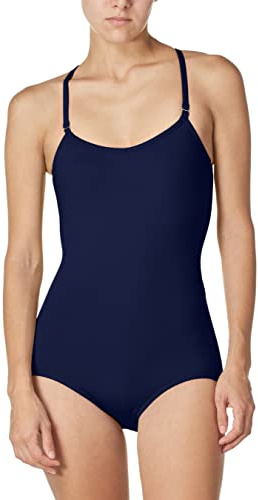 Capezio Damen Camisole Leotard With Adjustable Straps Trikot, Navy, M