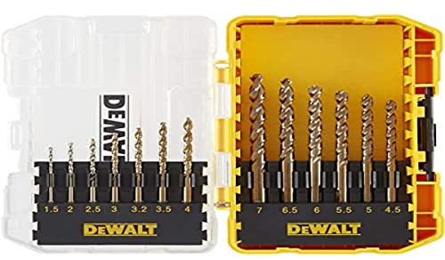 Dewalt 13 Piece Extreme 2 Metal Drill Bit Set 1.5mm - 7mm Wood/Plastic DT70710