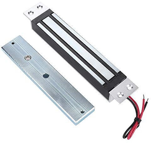 DC12V 280kg/600Lbs Electric Magnetic Lock, Holding Force Single Door Electromagnet Lock, NC Mode, for Door Accesee Control System