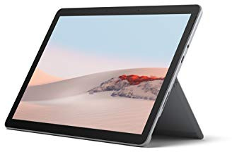 Microsoft Surface GO 2 10 Inch Tablet PC - Silver (Intel Pentium Gold Processor 4425Y, 8 GB RAM, 128 GB SSD, Windows 10 Home in S Mode, 2020 Model)