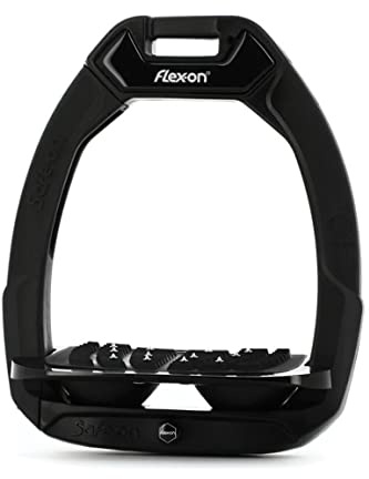 Flex-On Safe On Ultra Grip Stirrups - Black
