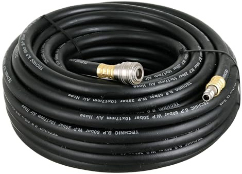 TC Technic Profi Schlauch 20m Luftschlauch für Kompressor 10mm Druckluft-Schlauch