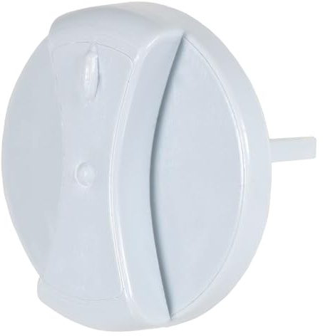 Spares2go Control Knob for Vaillant VUW Boiler Temperature On Off Switch Dial (Grey, 45mm)