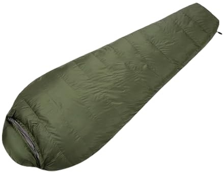 Sac de couchage chaud - Sac de couchage pour adultes riche en bas à froid, sac de couchage d'hiver imperméable | Équipement de terrain isolé léger, sac de sommeil extérieur pour la randonnée, sac à