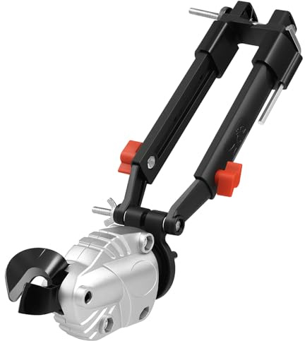 VEVOR Blechschere elektrisch, kompatibel mit 18-20-V-Bohrmaschinen, 360° Schwenkkopf, Metallscherenaufsatz ideal für 18 GA verzinkten Stahl, 20 GA Edelstahl, Aluminiumplatten, Kunststoff, Karton