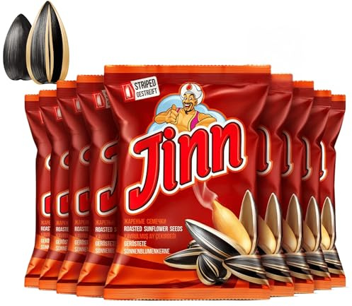 10 Bolsas x 250g Pipas de Girasol con Cáscara | Sin Sal y Tostadas | Crujientes y 100% Naturales | Sin Aditivos | Ideales para Aperitivos y Tentempiés