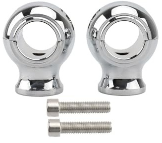 Rialzo Manubrio Moto Kit di rialzo per manubrio da 32 mm e 125'' per motociclette Fat Bob con morsetto sollevamento per rotondo per Touring per Dyna