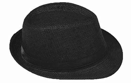 Miobo stråhatt, Panamahatt, Fedorahatt, Trilby-design, solskydd.