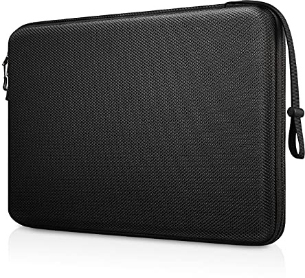 FINPAC Hard Tablet Sleeve Case for 11-inch iPad 11th 10th / Air M4 2026 M3 2025 M2 2024 / Pro M4 2024 / Pro 4th/3rd,10.9-inch iPad Air 5/4, Tablet Carrying Sleeve for 10.2 inch, Surface Go, Black