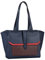 TOM TAILOR- Amely, Damen, Shopper, M, Blau, 42x15x25 cm
