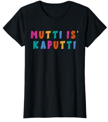 Mutti is Kaputti Mütter Geburt Baby Zuwachs Alltag Kaputti T-Shirt