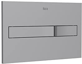 Roca A890196002 PL2 DUAL (ONE) Placa Accionamiento Descarga Dual Color GRIS