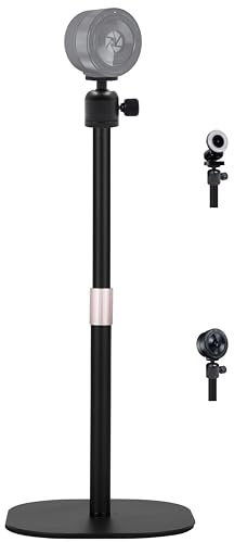 Soporte de cámara web resistente, soporte de trípode para cámara web de escritorio de 18 pulgadas compatible con cámaras web Razer Kiyo Pro Ultra 4K, Kiyo Pro, Kiyo X, Kiyo 1080p