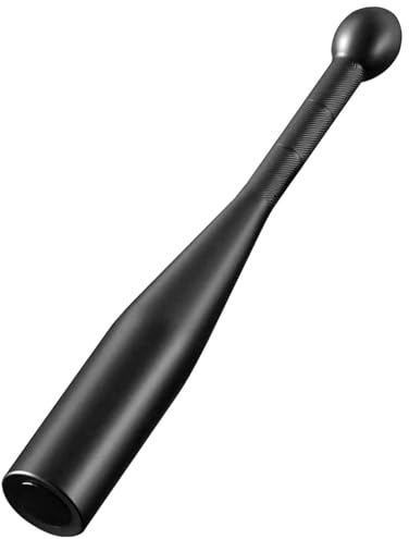 Indian Clubs, 2 kg di mazza da baseball in acciaio e plastica per impieghi gravosi, barra di allenamento con pesi riutilizzabile da 12 x 1, 5 pollici per l'allenamento della forza e la riabilitazi