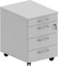 One Living, Büro Rollcontainer, B 42 x T 56 x H 61 cm (Grau)