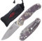 Firebird GANZO FB727S-CA G10 Klapp-Taschenmesser mit Clip 440C Edelstahlklinge Jagd Angeln Outdoor EDC Messer (Camouflage)