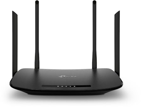 (Ricondizionato)TP-Link VR300 Archer Modem Router VDSL FTTC FTTS ADSL fino a 100Mbps, Wi-Fi AC1200 Dual Band