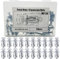 Coffee Life Plus®20 Stück Expansion Screw Petal Nuts,Jack Nuts,M4,M5,M6,M8Dünne Befestigungen Dübel,Hohl-Befestigungsmaterial Screws Assembly (M8*30MM(20PCS))