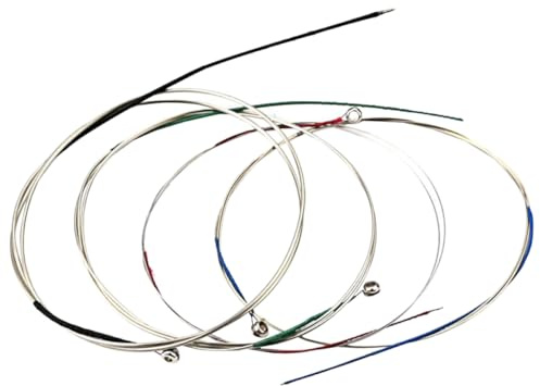 minkissy Bratschensaiten-set aus Hochwertigem Material Langlebig und Korrosionsbeständig für Bratschenanfänger und Übungszwecke als Ersatzteil und Zubehör für Saiteninstrumente