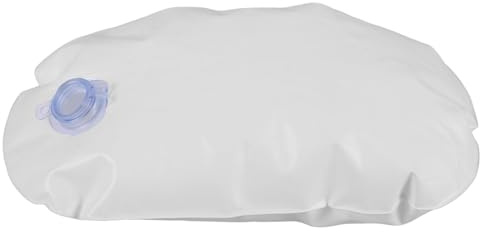 ARTSEWPLY Cojín Asiento Bañera Inflable y Relleno de Agua con Ventosas Antideslizantes Ergonómico para SPA y Baño Cómodo