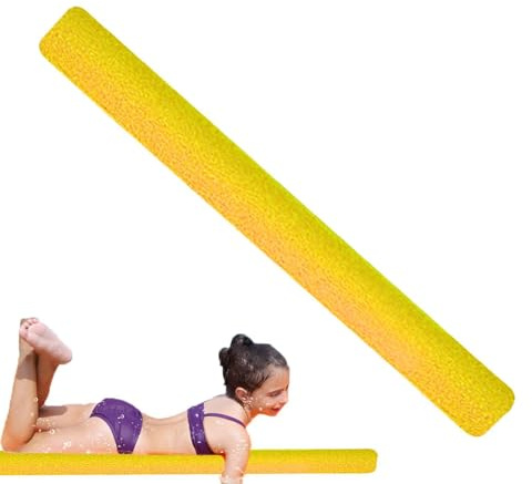 Laxreheye Churro De Piscina, Fideo Flotante De Espuma Hueco 150 Cm, Ayuda Natación, Deportes Acuáticos, Juegos De Agua, Verano, Piscina Playa Lago Río, Flexible, para Niños Y Adultos