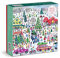Galison 9780735375840 Michael Storrings Christmas Tree Farm Jigsaw Puzzle, Multicoloured, 1000 Pieces