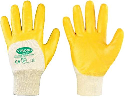 Nitril YELLOW Nitril-Handschuhe (12er Pack) 8,Gelb