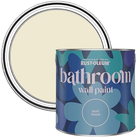 Rust-Oleum Beige Water-Resistant Bathroom Wall & Ceiling Paint - Quarry Lime 2.5L