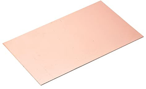 YOKIVE 2pz PCB Scheda Rame Rivestita, FR4 Singola Faccia Schede Circuito Vuote, Ottimo per Elettronica Hobby, Incisione, Circuito Progetti (180mmx120mmx1mm)