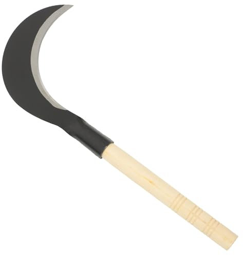 BESPORTBLE Gartenarbeit Gras Mangan Lange Griff Hand Sense Werkzeug Entfernen Jäten Gartengrasmesser