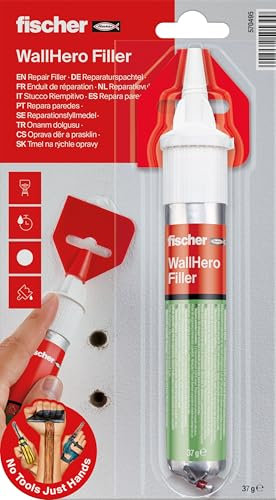 fischer WallHero Repair Filler Ready Mixed with Built in Spatula, 570495