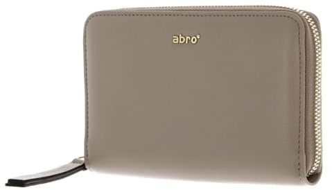 Abro Geldbörse Leather Dalia Wallet Siena Taupe