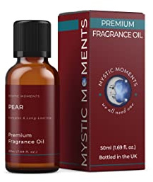 Mystic Moments | Pear Fragrance Oil - 50ml - Perfect for Soaps, Candles, Bath Bombs, Oil Burners, Diffusers and Skin & Hair Care Items