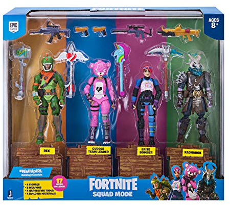 Fortnite Rex, Experte des Câlins, Ragnarok et Terreur Fluo Figurine, FNT0019, Série 1 Taille Unique